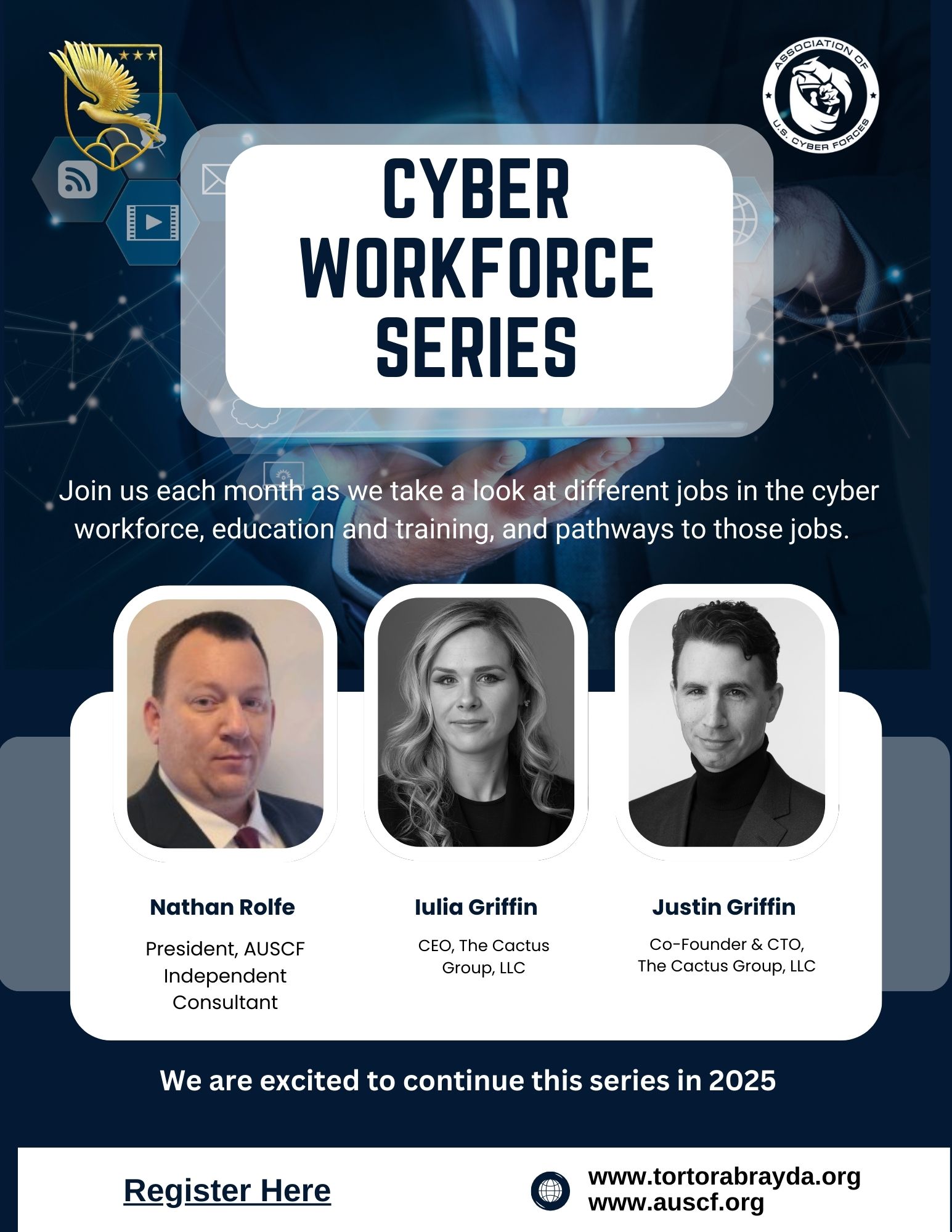 Jan 2025 Cyber Workforce Series Flyer (jpg)